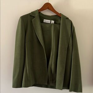 Olive Green Women's Suit